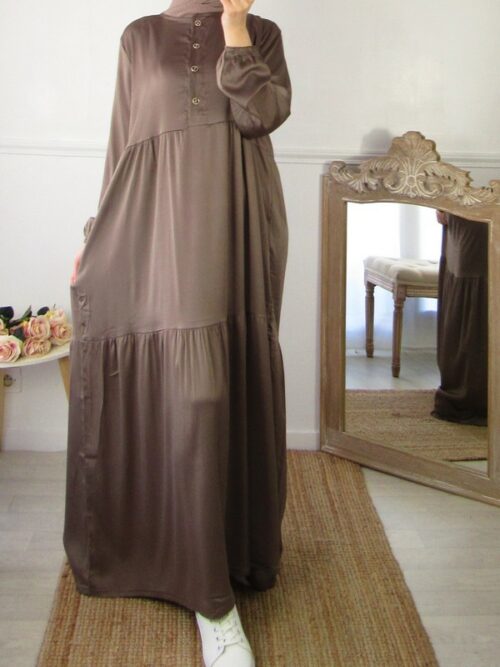 Robe Kenza - Taupe