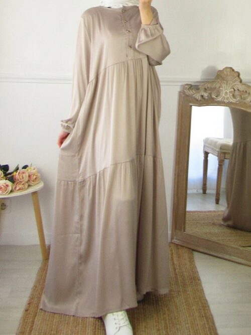 Robe Kenza - Taupe