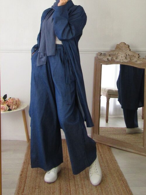 Ensemble Eva - Bleu foncé