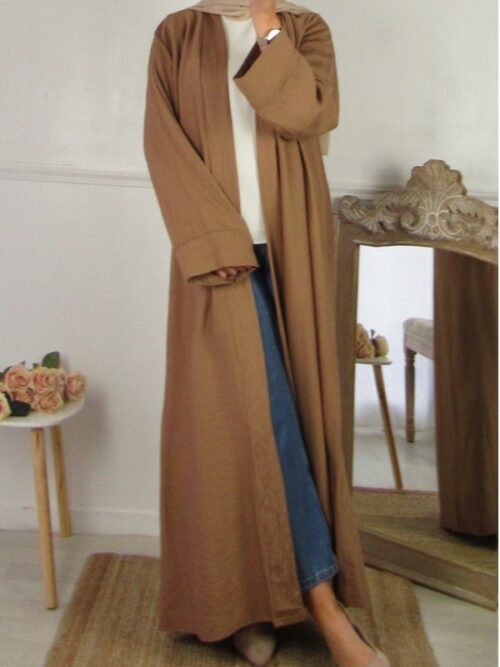 Gilet Printemps - Camel