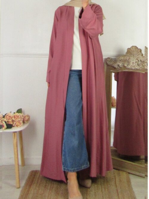 Gilet Printemps - Framboise