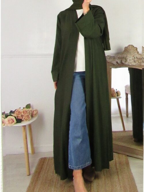 Gilet Printemps - Vert kaki