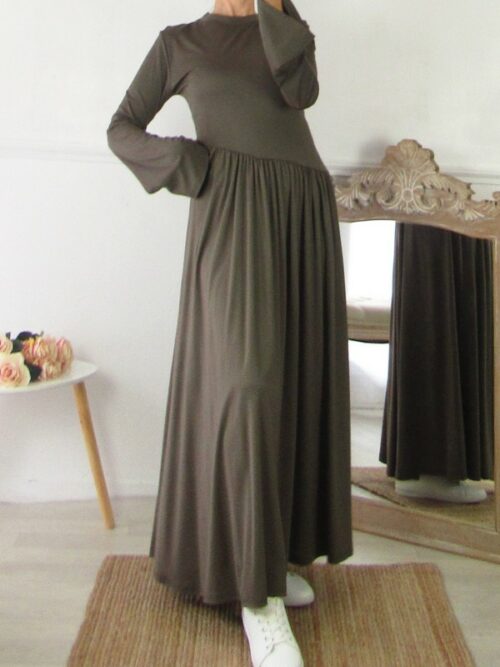 Robe Fiona - Vert kaki