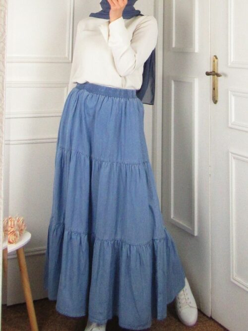 Jupe Denim - Bleu clair