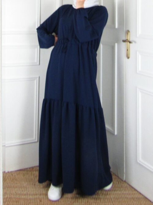 Robe Liana - Bleu nuit