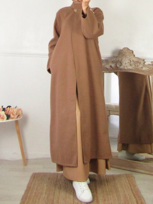 Gilet/Manteau - Camel