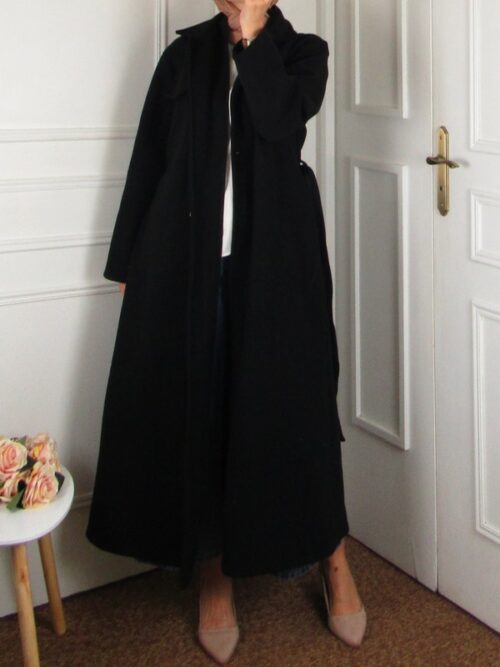 Manteau Alma - Noir