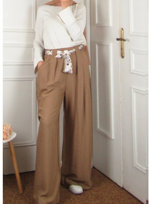 Pantalon Maeva - Camel