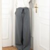 Pantalon coton - Gris souris
