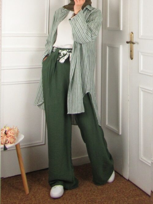 Pantalon Maeva - Vert kaki