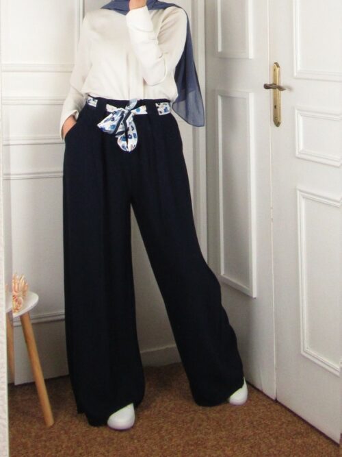 Pantalon Maeva - Bleu marine
