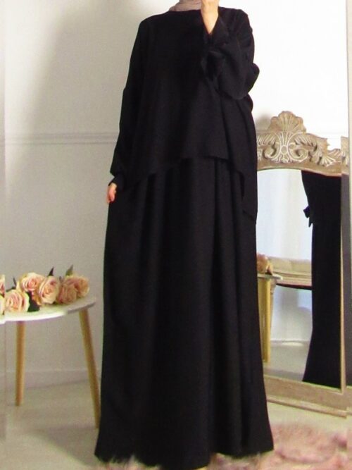 Robe/ensemble Amira - Noir