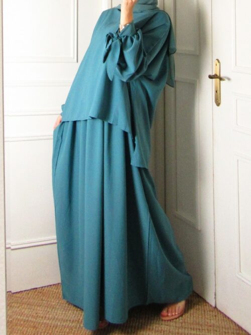 Robe/ensemble Amira - Turquoise