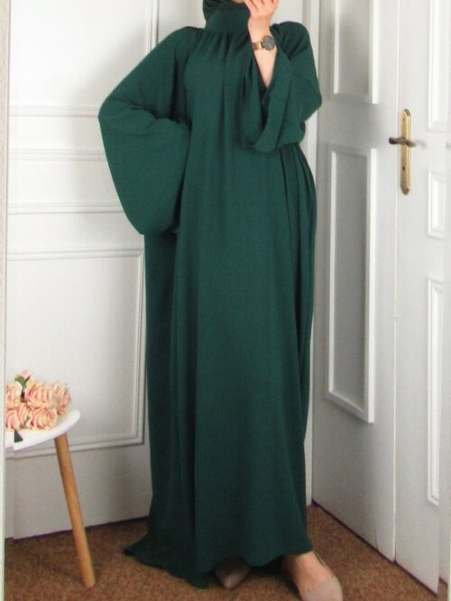 Robe Raja - Vert émeraude