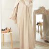 Robe Velours - Beige