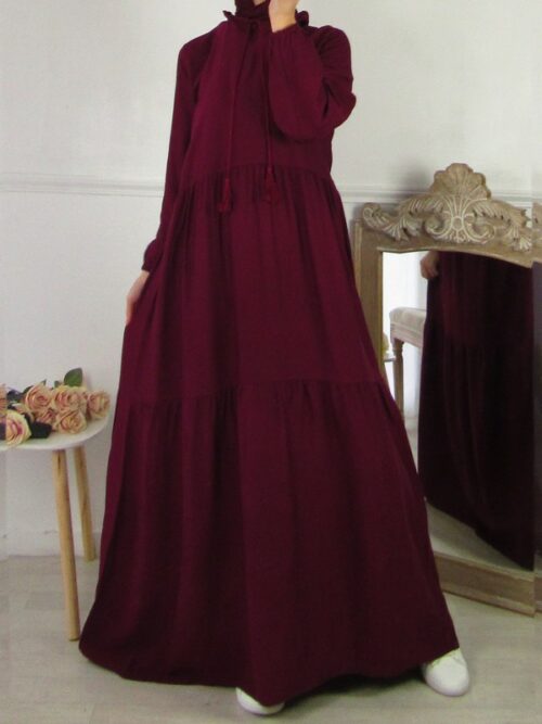 Robe Jade - Bordeaux