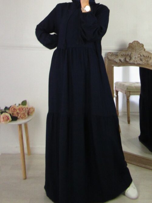 Robe Jade - Bleu nuit