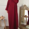 Robe Oversize - Rouge foncé