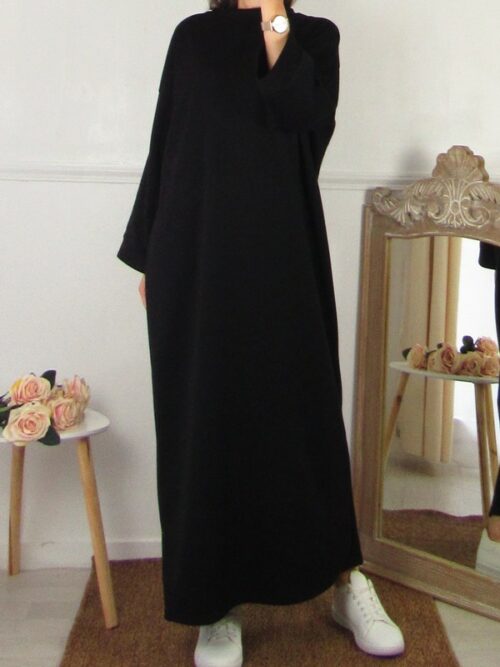 Robe Oversize - Noir