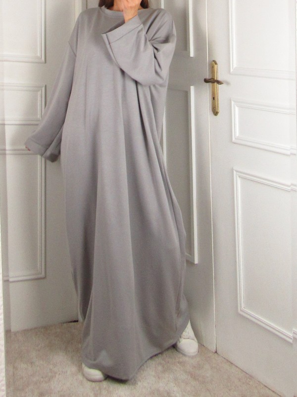 Robe Oversize - Gris