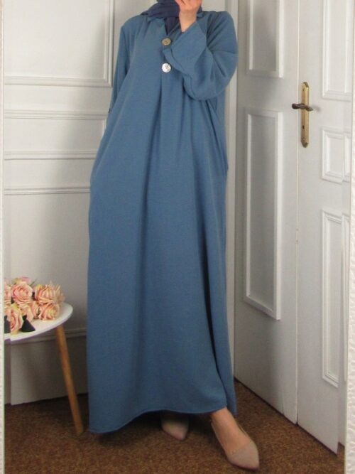 Robe Anna - Bleu jean