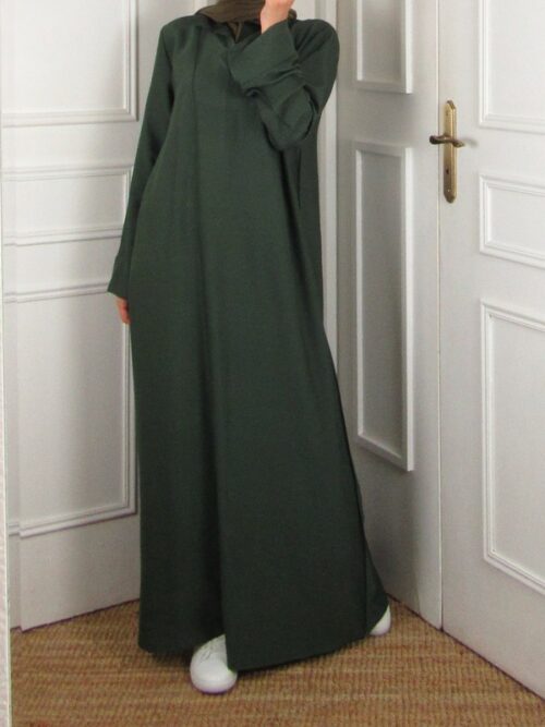 Robe Louisa - Vert kaki