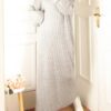 Robe pull Hiver - Noir