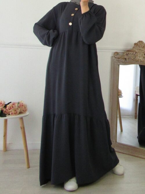 Robe Hana - Gris souris