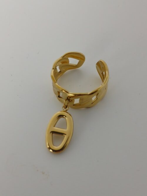 Bague tendance - Doré