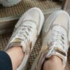 Baskets femme - Beige