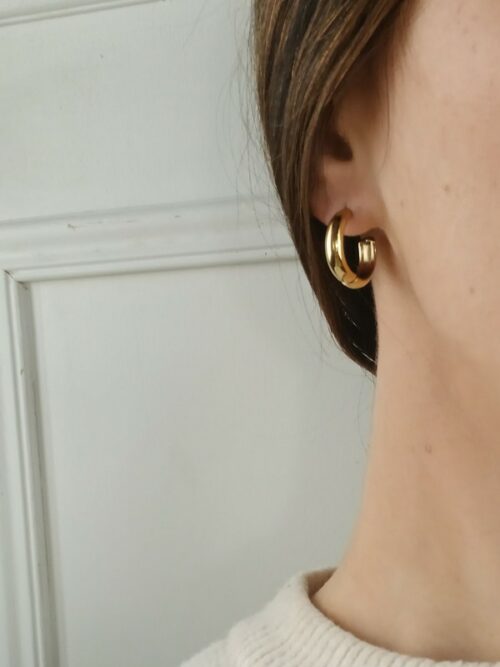 Boucles d'oreilles mini créoles