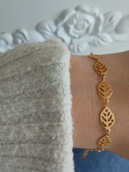 Bracelet Flora - Doré