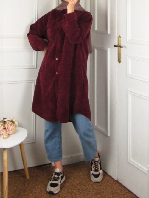 Chemise Lola - Bordeaux