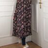 Chemise/Gilet Flora - Bleu nuit