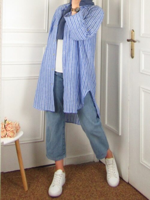 Chemise printemps/été - Bleu jean