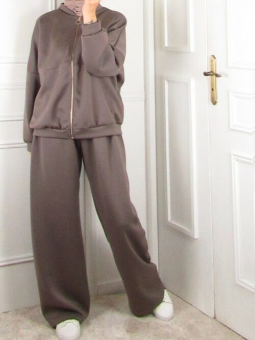 Ensemble oversize - Taupe