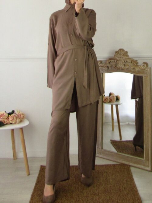 Ensemble Imane - Taupe