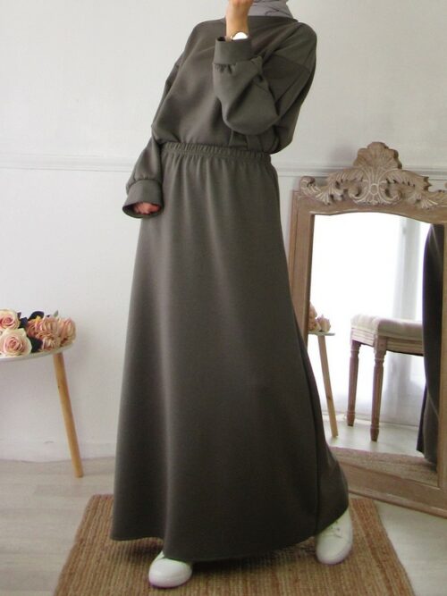 Ensemble automne - Gris souris