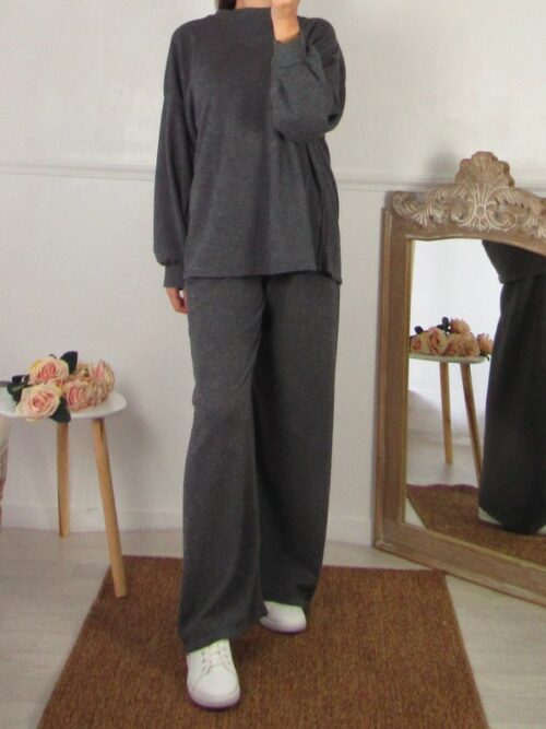 Ensemble Eline - Gris souris