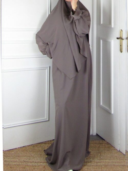 Ensemble Soie de Médine - Taupe