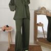 Ensemble Eline - Vert kaki
