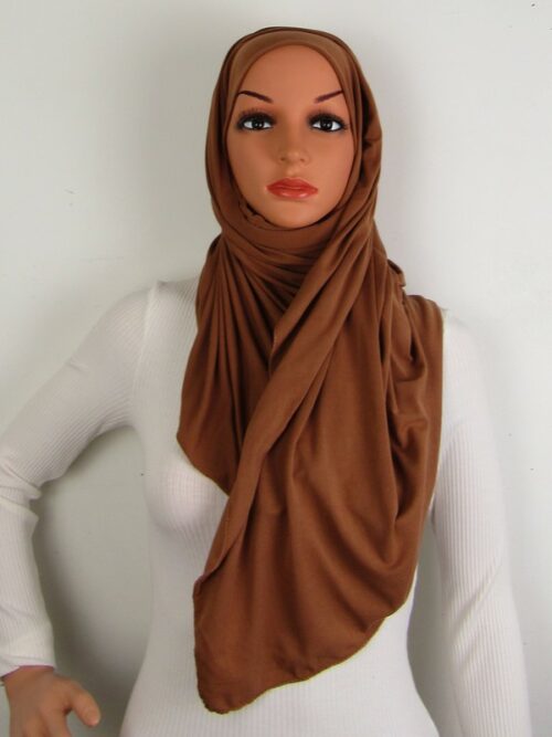 Foulard jersey - Brique