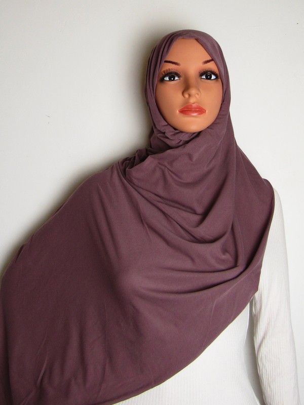 Foulard jersey - Mauve