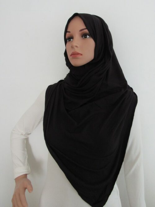 Foulard jersey - Noir
