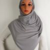 Foulard jersey - Gris clair