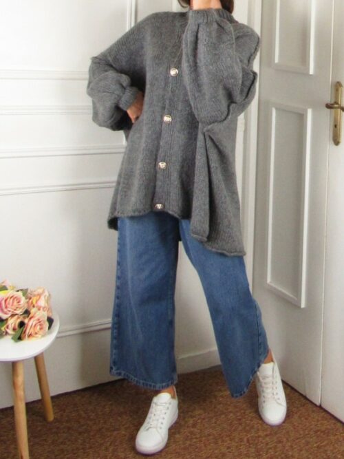 Pull Emma - Gris souris