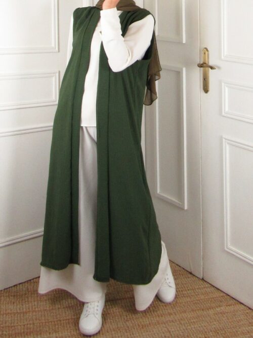 Gilet Nella - Vert kaki