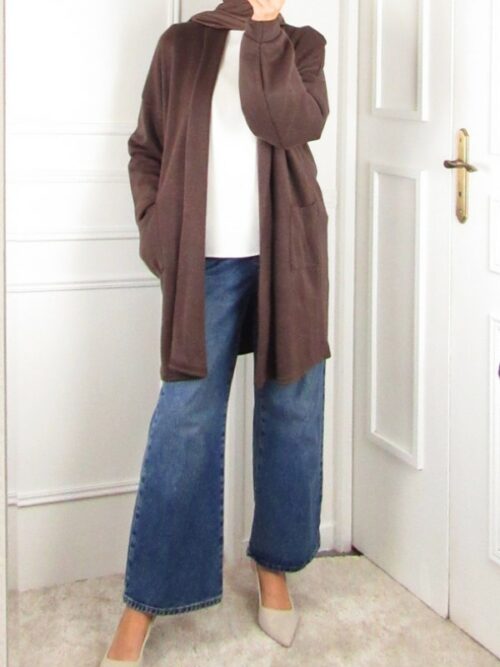 Gilet Automne - Marron
