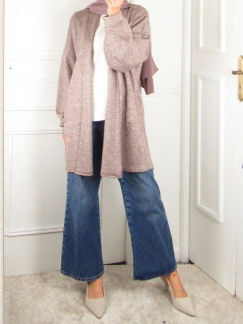 Gilet Automne - Taupe