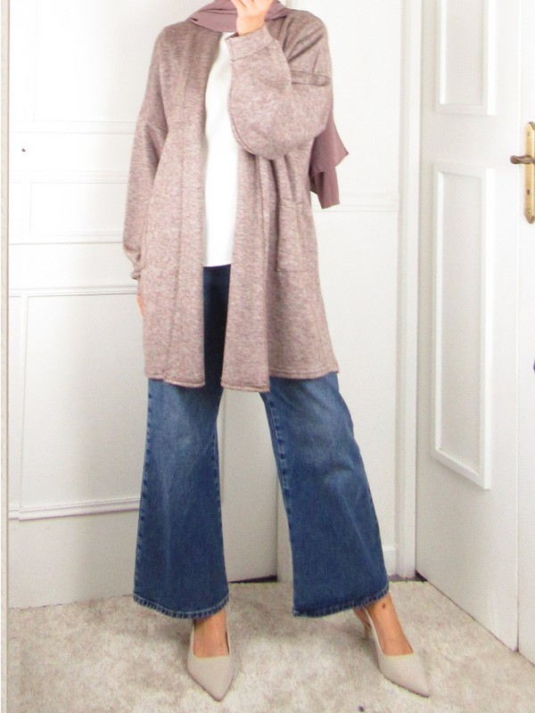 Gilet Automne - Taupe